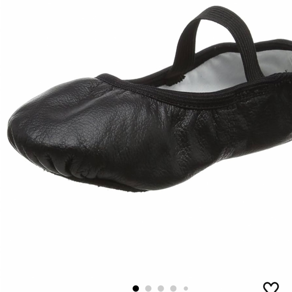 So Danca SD70S ballet Shoes black leather size 4